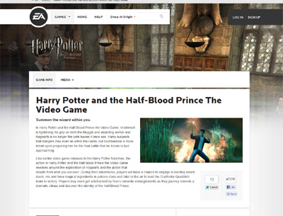 Harry Potter Half Blood Prince